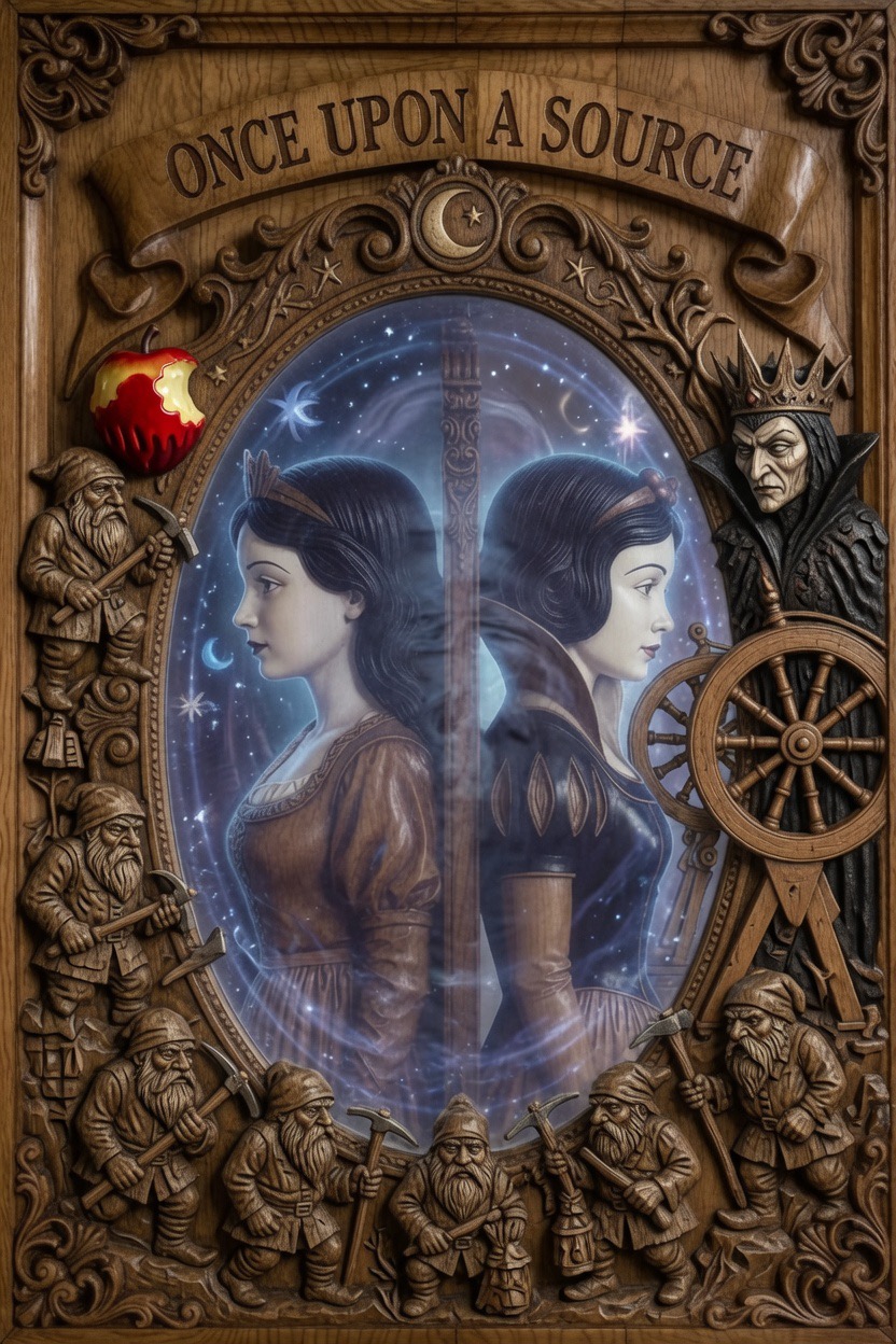 The Book — original Once Upon a Source artwork