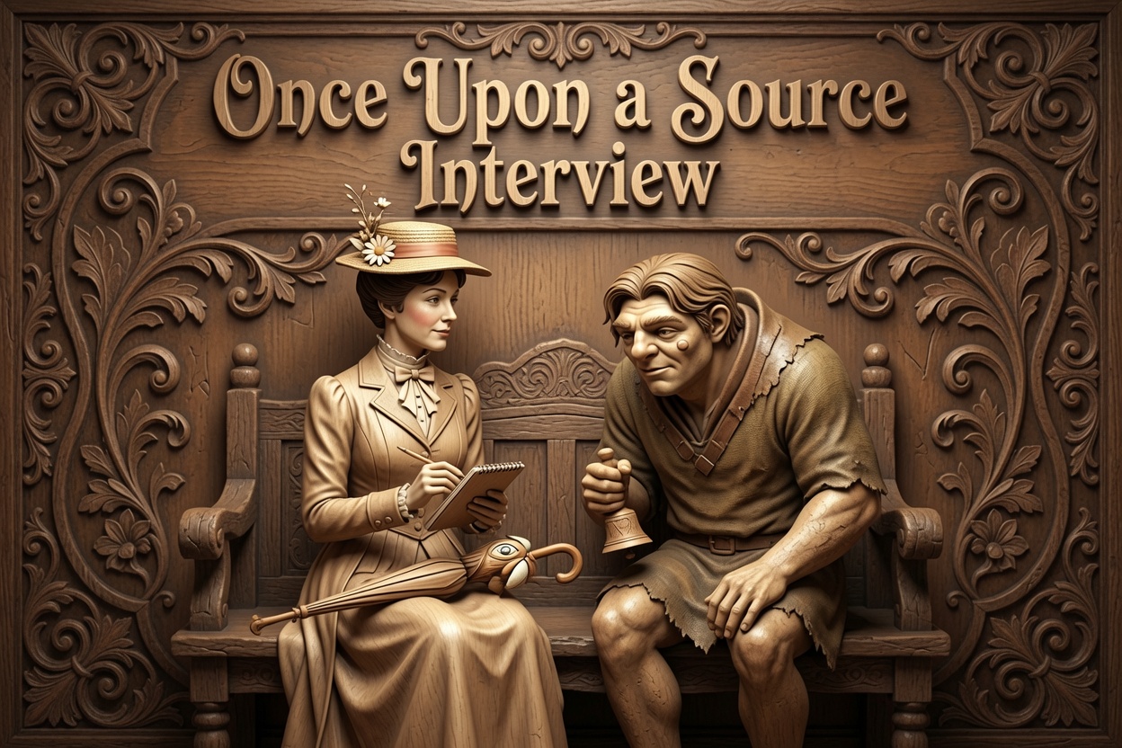 Original Once Upon a Source interview artwork
