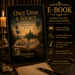 Once Upon A Source e-book by Jeff Bates, exploring the classic literature and original sources behind the stories you love.